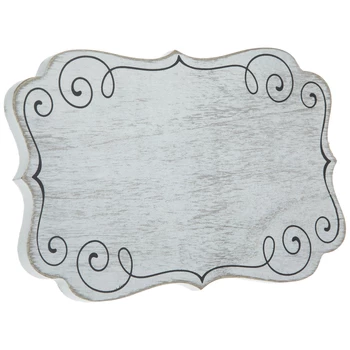 Best Sale ???? Distressed White Ornate Wood Decor ❤️ 5 Best Sale ???? Distressed White Ornate Wood Decor ❤️ - Image 3