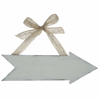 Brand new ๐งจ Antique White Reversible Arrow Wood Wall Decor โญ