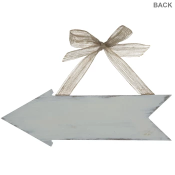 Brand new ๐งจ Antique White Reversible Arrow Wood Wall Decor โญ - Image 3