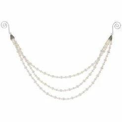 Top 10 👍 Ivory Pearl Garland ❤️