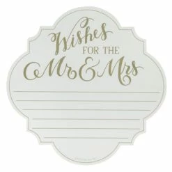Promo ✔️ Wishes For The Mr. & Mrs. Advice Notepad ⭐