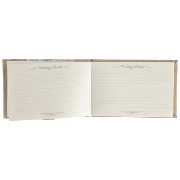 Budget 🌟 Burlap & Lace Guest Book ⭐ - Image 2