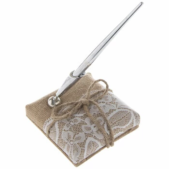 Best reviews of ๐ฏ Burlap & Lace Guest Pen ๐