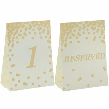Best reviews of ???? Gold Confetti Table Number Cards ???? 3 Best reviews of ???? Gold Confetti Table Number Cards ????
