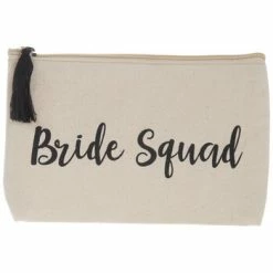 Coupon 🛒 Bride Squad Cosmetic Bag 🎁