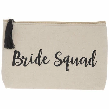 Coupon 🛒 Bride Squad Cosmetic Bag 🎁
