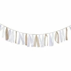 Best Pirce 🔥 Ribbon & Lace Tassel Garland 💯