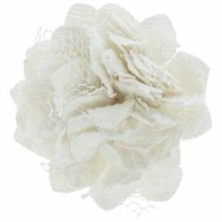 Flash Sale 🔥 White Canvas & Lace Flowers 🎉