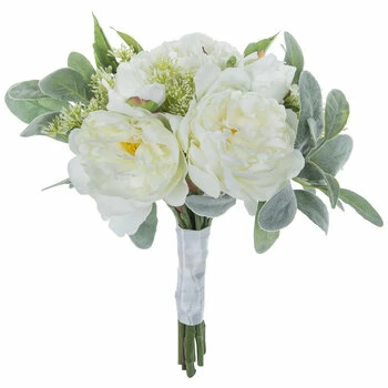 White Peony Bouquet 3 White Peony Bouquet