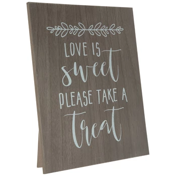 Please Take A Treat Wood Decor - Image 2