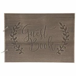 Hot Sale 🎉 Wood Guest Book 🌟