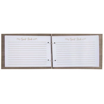 Hot Sale ๐ Wood Guest Book ๐ - Image 2