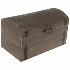 Brand new 🎁 Brown Wood Wedding Card Box 🛒