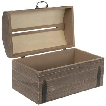 Brand new ๐ Brown Wood Wedding Card Box ๐ - Image 2