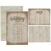 Best Pirce 🎉 Rustic Wood Pattern Wedding Invitations 🎁