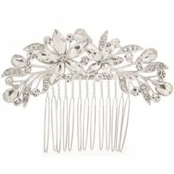 Best Sale 😀 Rhinestone Flower Hair Comb ✨
