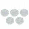 Hot Sale ✔️ Pearl White Mylar Pom Poms 🤩