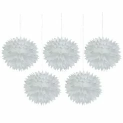 Hot Sale ✔️ Pearl White Mylar Pom Poms 🤩