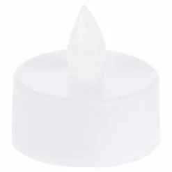 New 👍 White Flickering Tea Light LED Candles 🔔