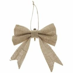 Outlet 👏 Burlap Bow Clips 😀