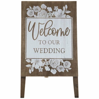 Top 10 ???? Welcome To Our Wedding Easel Wood Decor ???? 3 Top 10 ???? Welcome To Our Wedding Easel Wood Decor ????