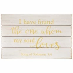 Wholesale 🥰 Song Of Solomon 3:4 Wood Wall Decor ✨