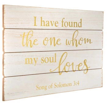 Wholesale ๐ฅฐ Song Of Solomon 3:4 Wood Wall Decor โจ - Image 2
