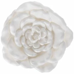 White Flowers Adhesive Wall Art