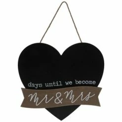 Wholesale ✔️ Countdown Chalkboard Wood Wall Decor ⌛