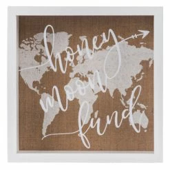 Discount 🔥 Honeymoon Fund Wood Coin Bank 😍