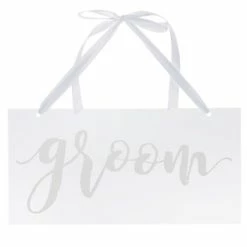 Top 10 ⌛ Groom Chair Sign 👏