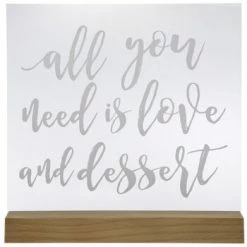 Buy 🔔 Love & Dessert Wood Decor ❤️