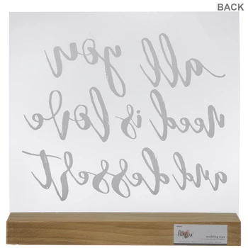 Buy ๐ Love & Dessert Wood Decor โค๏ธ - Image 3