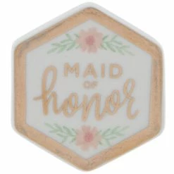 New 💯 Maid Of Honor Hexagon Pin 🔥