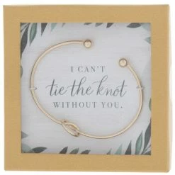 Best reviews of 🧨 Gold Metal Knot Bridesmaid Bracelet ❤️