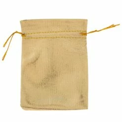 Gold Metallic Favor Bags