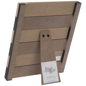 The First Day Chalkboard Wood Decor - Image 3