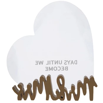 Mr & Mrs Heart Countdown - Image 3