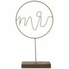 Gold Mr Metal Decor