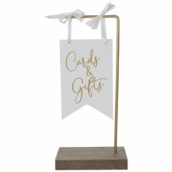 Cards & Gifts Pennant Wood Decor