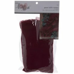 Budget 🔔 Gauze Table Runner 👍