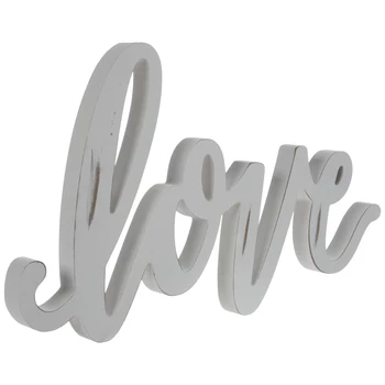 Best reviews of ๐ White Love Wood Decor โจ - Image 2