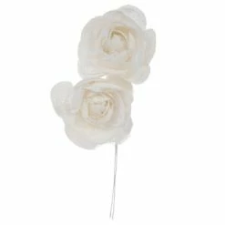 Budget 🥰 Ivory Lace Flower Pick 👍