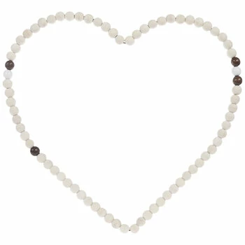Hot Sale ???? Beaded Wood Heart ???? 3 Hot Sale ???? Beaded Wood Heart ????