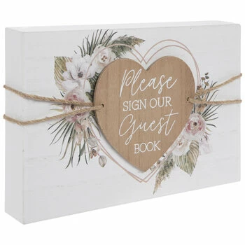 Buy ???? Guest Book Heart Wood Decor ⌛ 5 Buy ???? Guest Book Heart Wood Decor ⌛ - Image 3