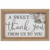 New 🎉 A Sweet Thank You Wood Decor 👏