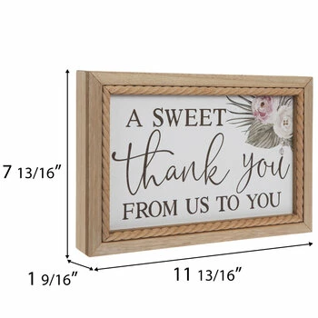 New ๐ A Sweet Thank You Wood Decor ๐ - Image 2