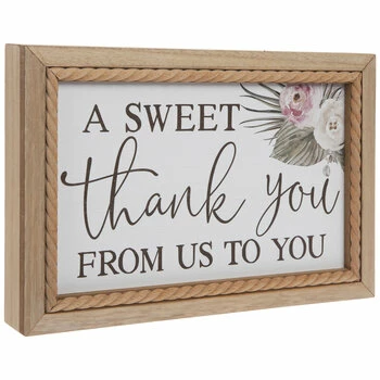 New ๐ A Sweet Thank You Wood Decor ๐ - Image 3