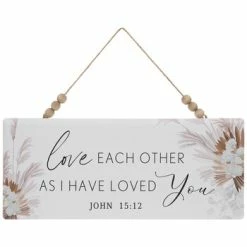 Brand new 👏 John 15:12 Metal Wall Decor 😉