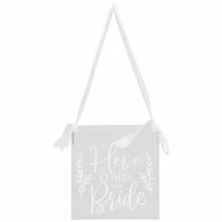 Deals ❤️ Here Comes The Bride Flower Basket 🛒